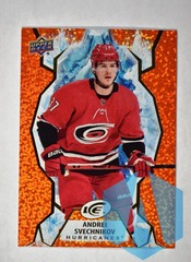 2021-22 UD Ice Orange #97 Andrei Svechnikov Carolina Hurricanes